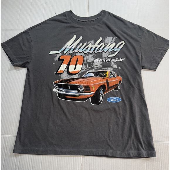 Ford Other - Ford Mustang American Legend 70” Short Sleeve Mens T-Shirt Size XL Gray